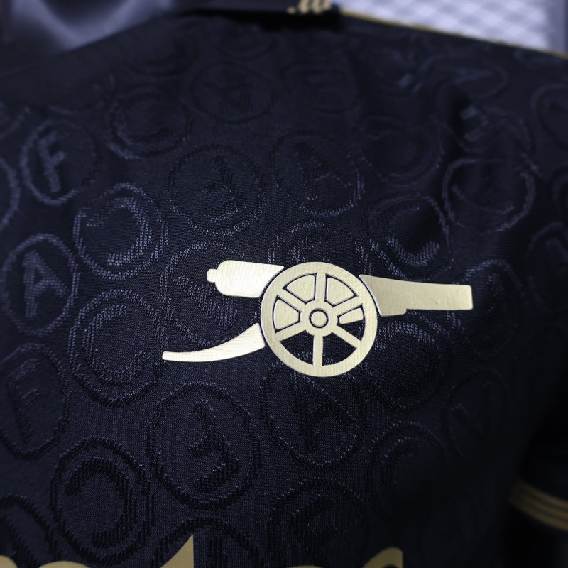 Player Version 26/27 Arsenal FC Special Edition Black Gold Jersey