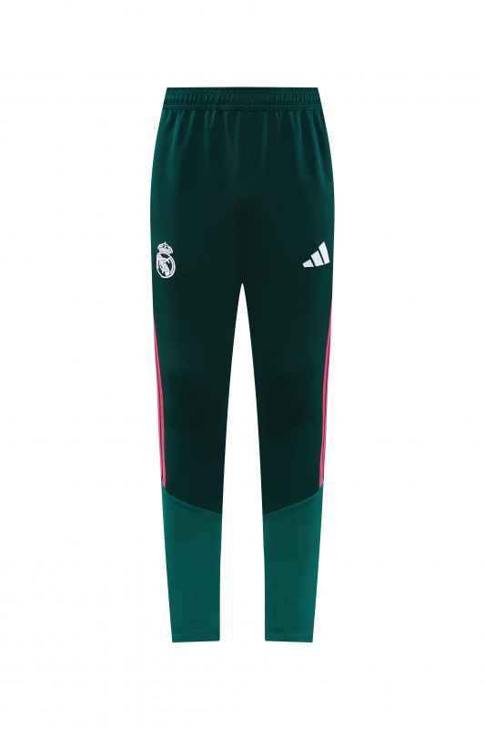 26/27 Real Madrid 02 Dark Green Full Zipper Jacket + Long Pants
