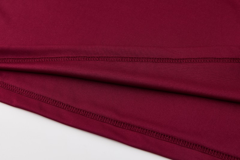26/27 Adidas AD15  Dark Red Short Sleeve+Soccer Shorts