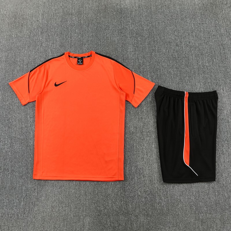 26/27 Nike 10  Orange Short Sleeve+Soccer Shorts