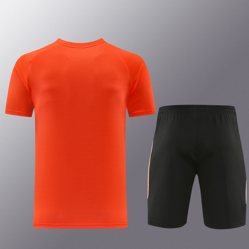 26/27 Nike 10  Orange Short Sleeve+Soccer Shorts