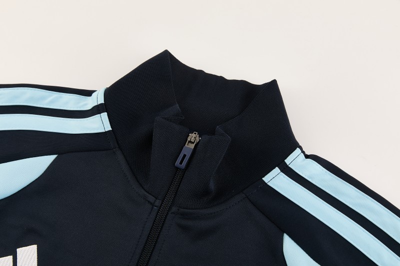 26/27 Argentina Royal Blue Full Zipper Jacket Tracksuit + Long Pants