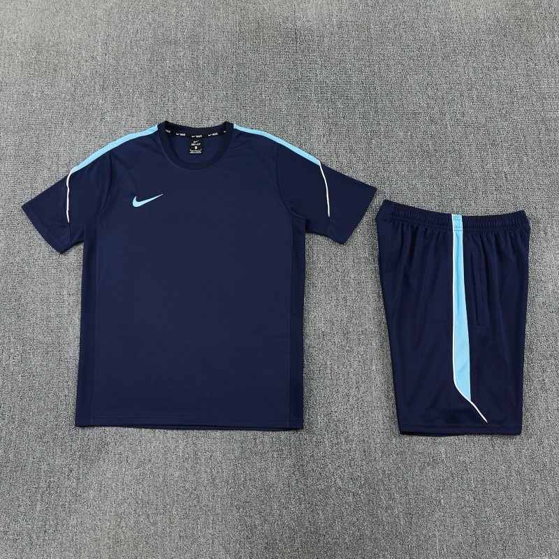 26/27 Nike 10 Royal Blue Short Sleeve+Soccer Shorts