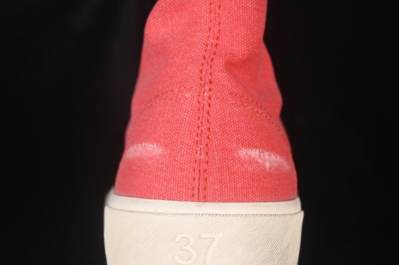 Balenciaga Paris Low Top Distressed Lace-Up High-Top Fashion Sneakers - W3RC11090