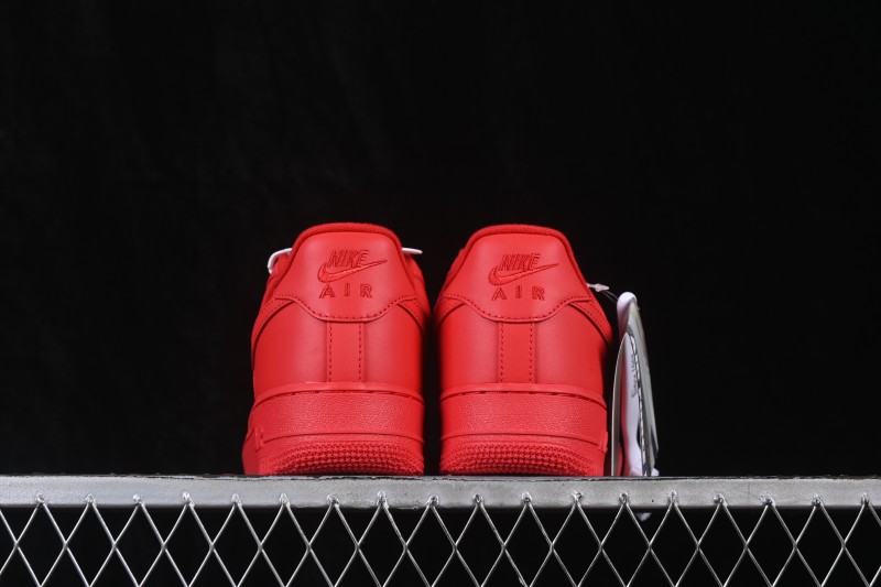 Nike Air Force 1 '07 Low Bright Crimson Casual Sneakers - CW6999-600