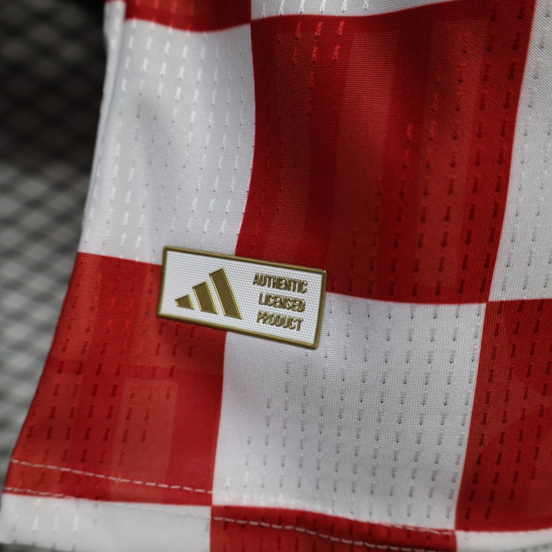 Player Version 26/27 Croatia Home Red White Jersey