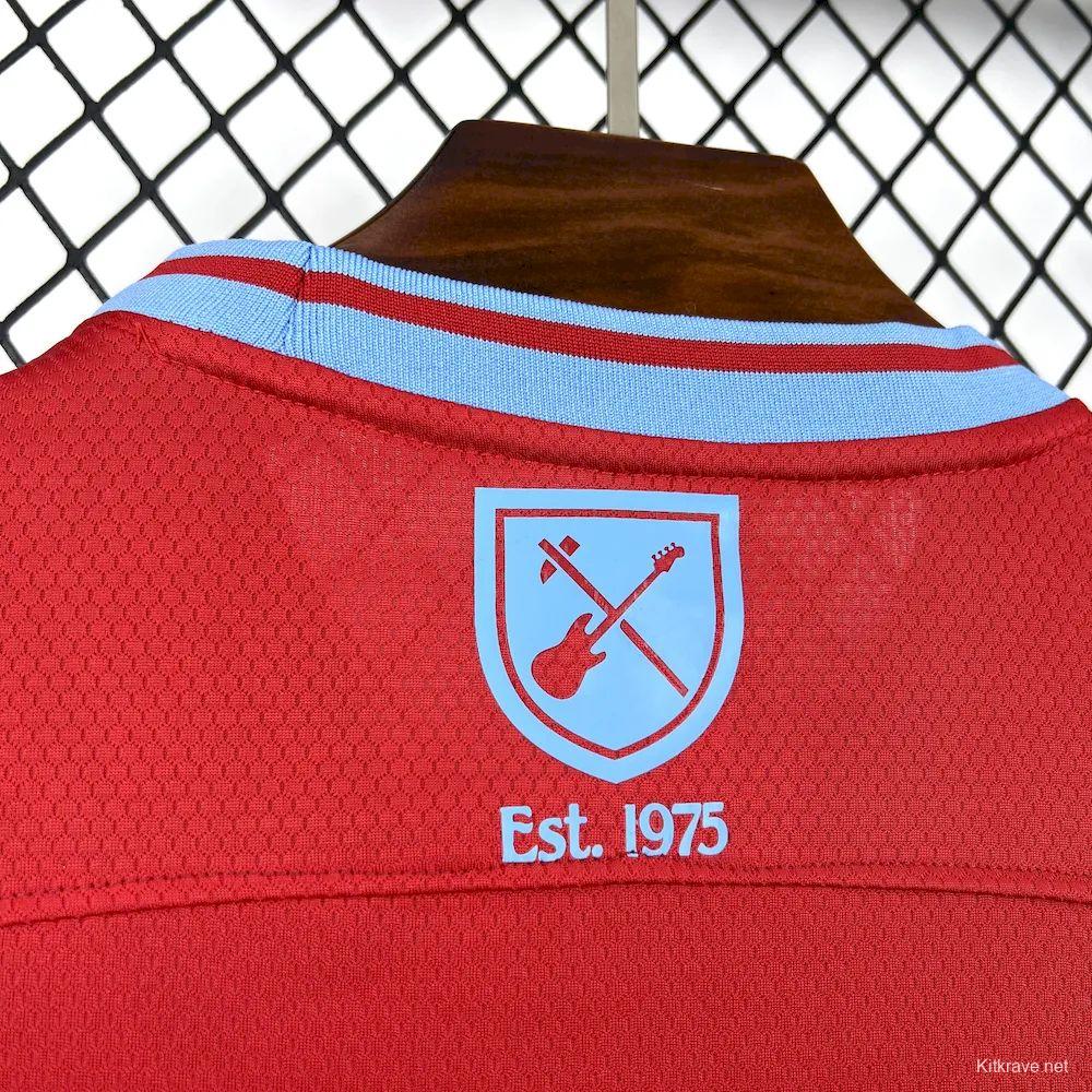 2025/26 Mens West Ham United X Iron Maiden 50th Anniversary Jersey