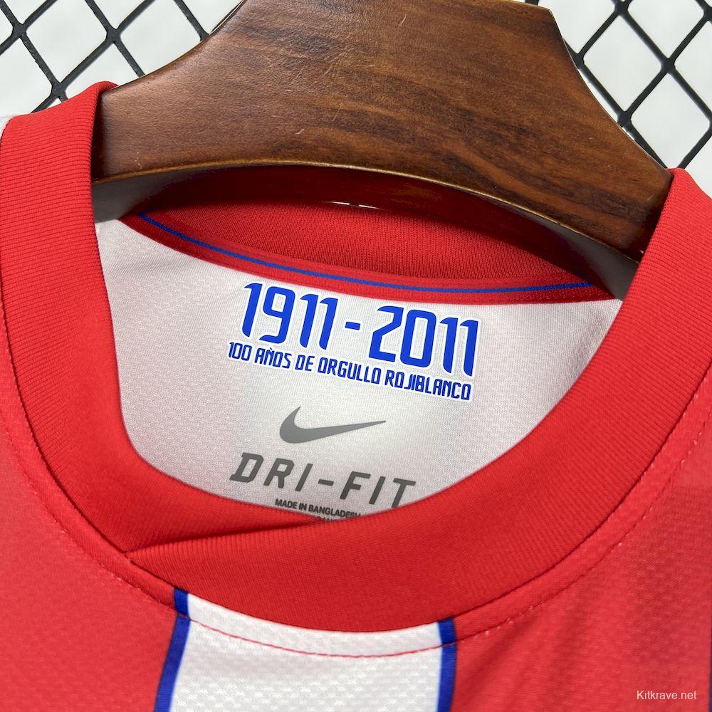 2011/12 Retro Atletico Madrid Home Jersey