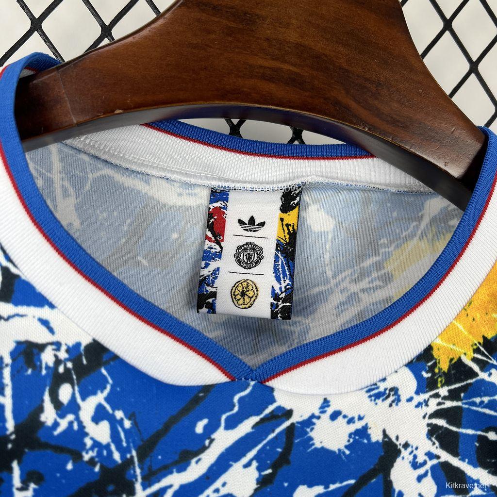 2025/26 Mens Manchester United X Stone Roses Long Sleeve Jersey