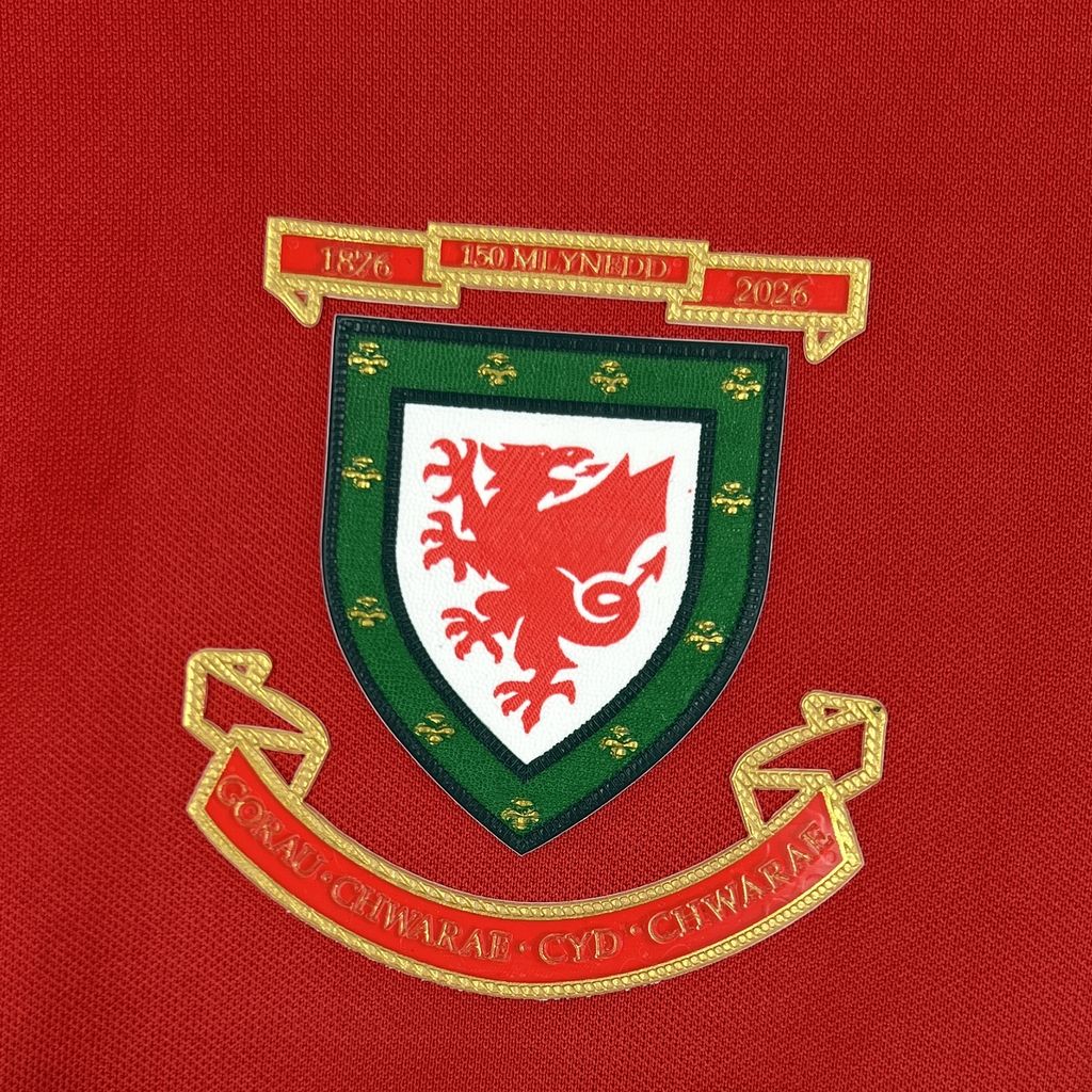 2026 Mens Wales 150th Anniversary Long Sleeve Jersey