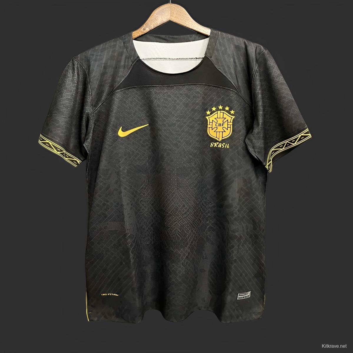 2023 Brazil Black Special Training Jersey