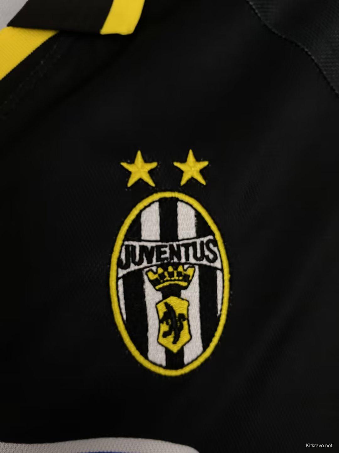 Retro 94/95 Juventus Third Black Jersey