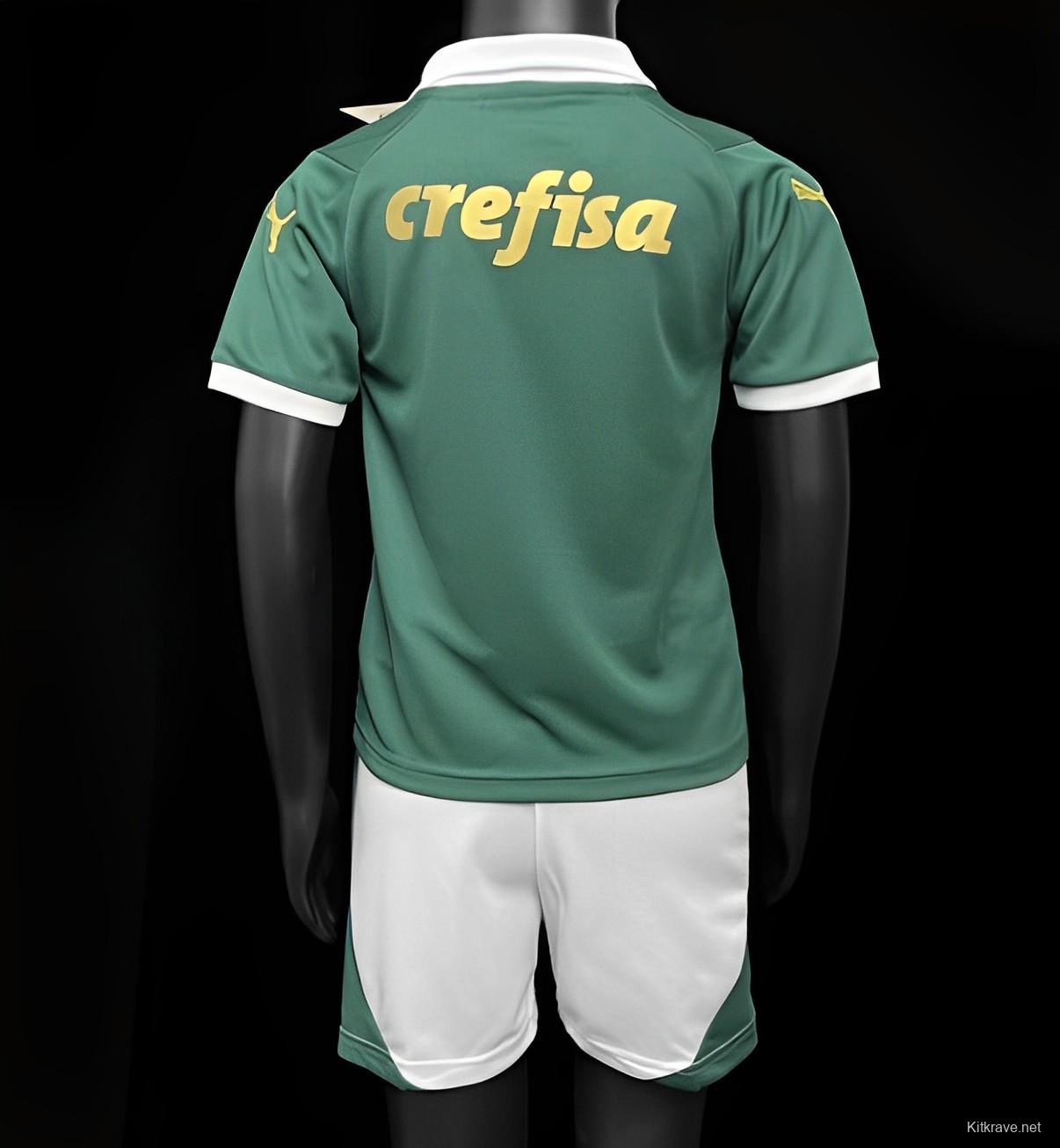 24/25 Kids Palmeiras Home Jersey