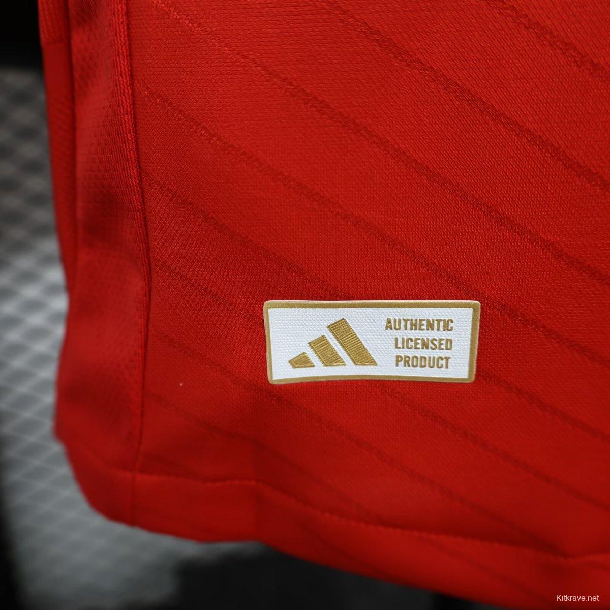 Player Version 24/25 Benfica Home Jersey