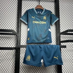 24/25 Kids Olympique Marseille Away Jersey