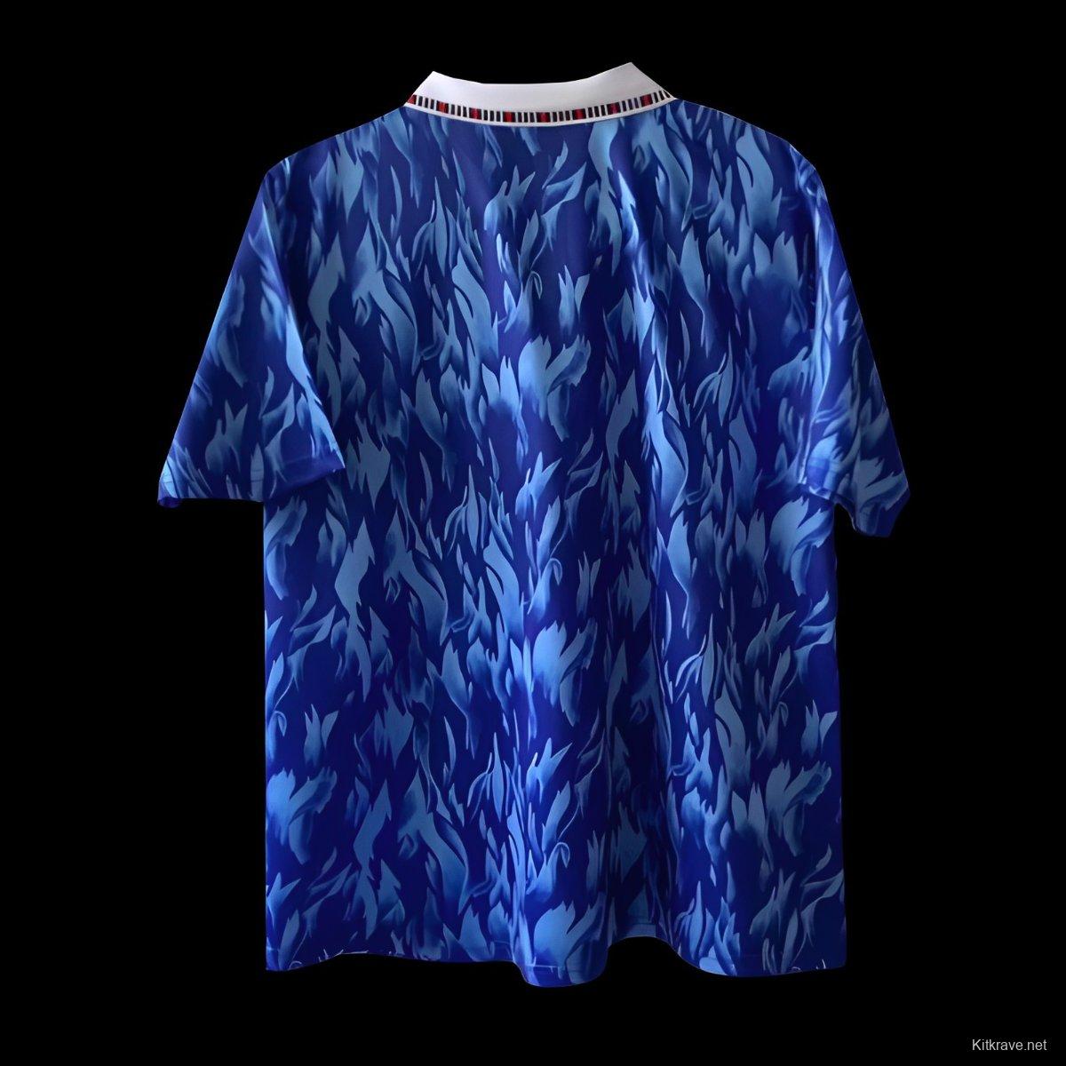 Retro 92/93 Southampton Away Blue Jersey