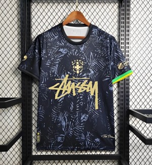 2024 Brazil x Stussy Black Special Jersey