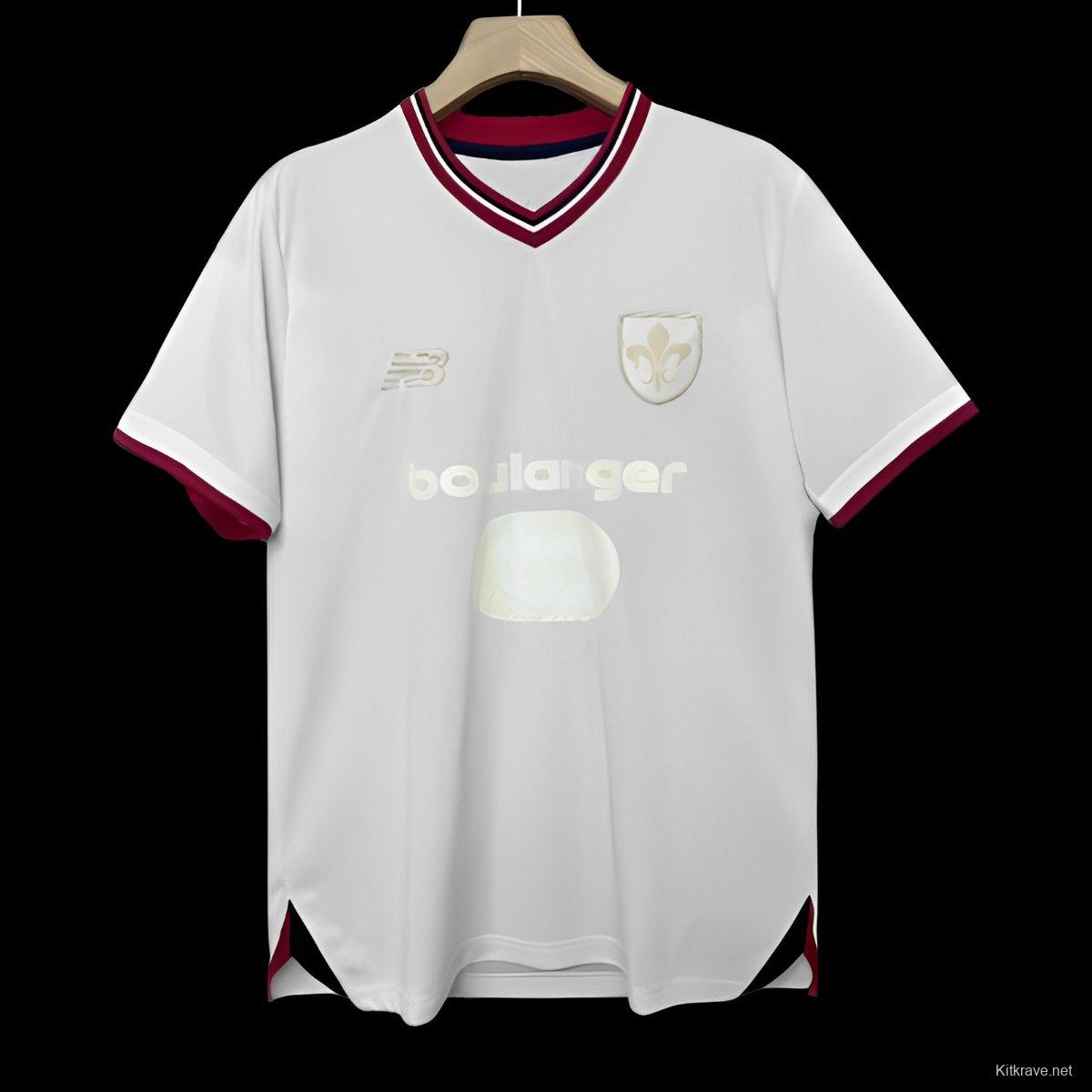 24/25 Lille OSC White 80th Anniversary Jersey