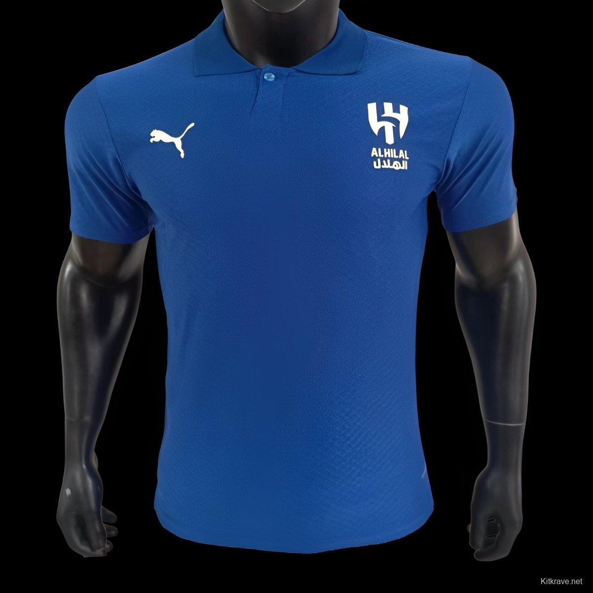 Player Version 24/25 AL-HILAL Home Polo Jersey