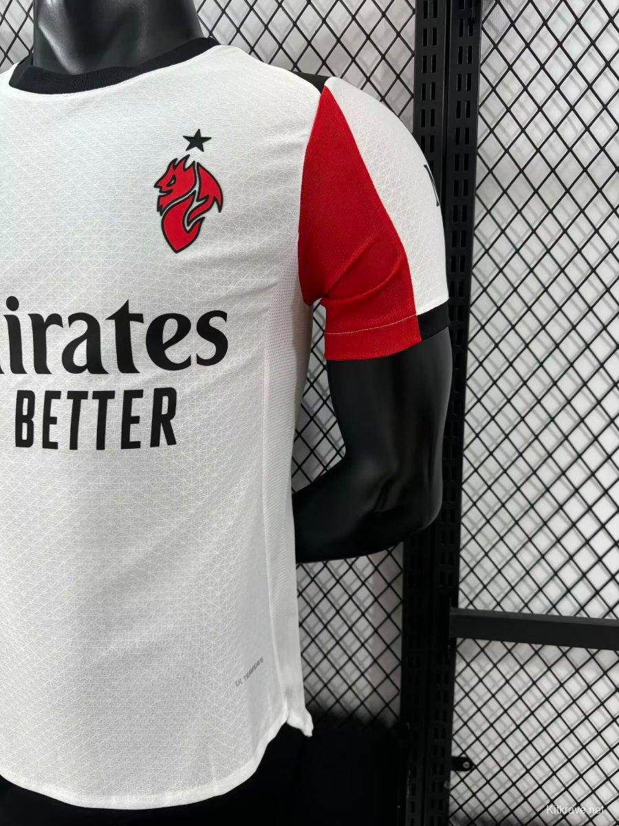Player Version 25/26 AC Away White Jersey