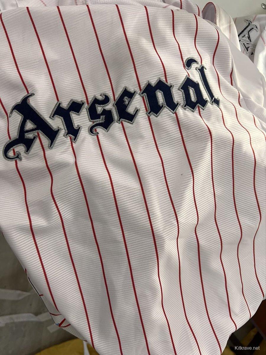 25/26 Arsenal US Football Baseball White Jersey