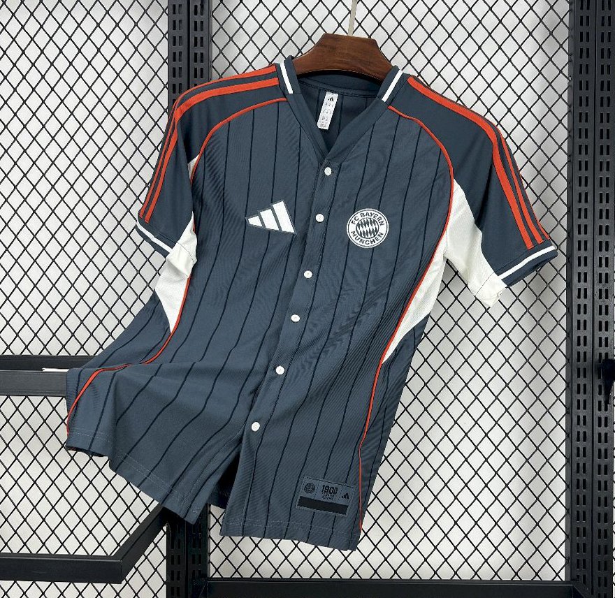 25/26 Bayern Munich US Pack Baseball Jersey