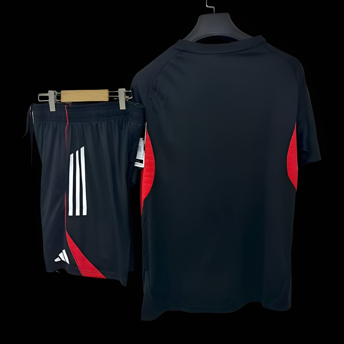 25/26 Benfica Black Vest Jersey + Shorts