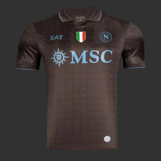25/26 Napoli Third Black Jersey