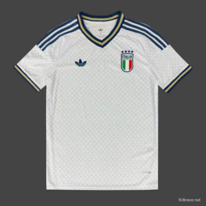 2025 Italy Away WHITE Jersey