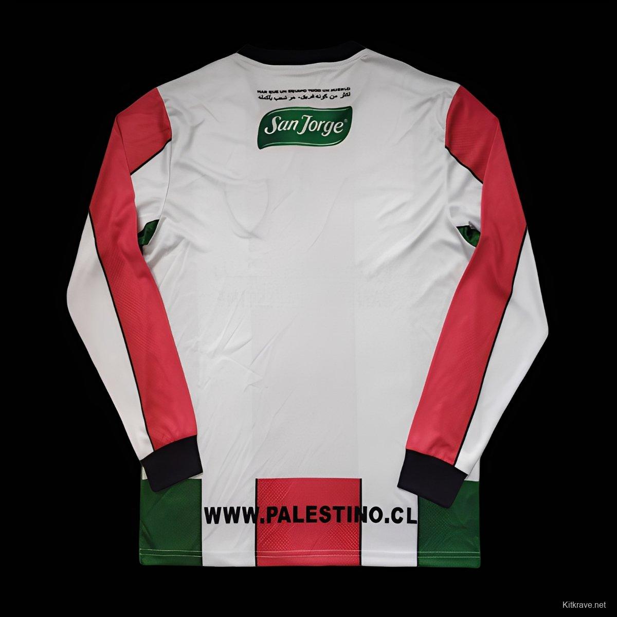 Retro Retro Palestino CD Home Long Sleeve Jersey