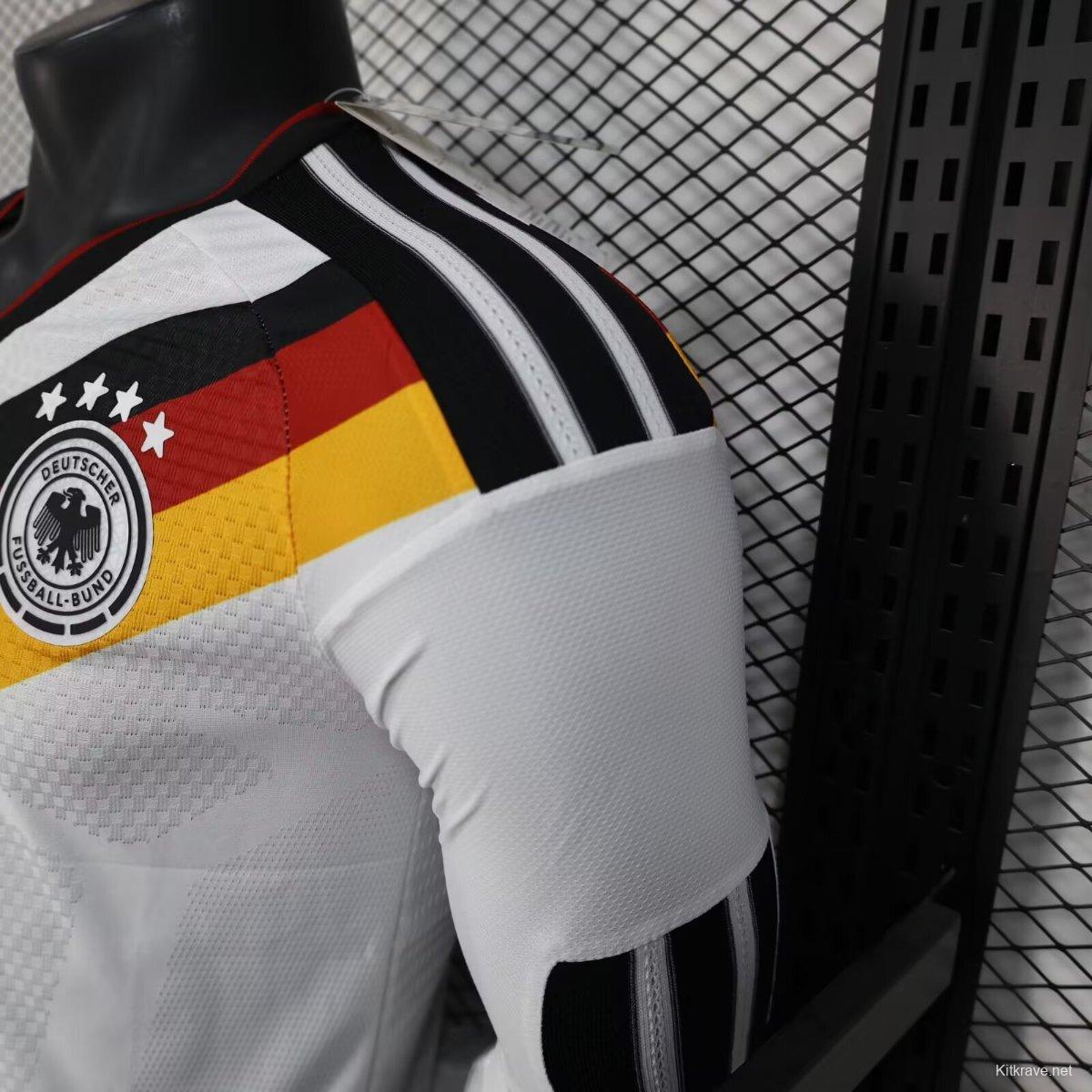 Player Version 2026 Germany Home Long Sleeve Jersey