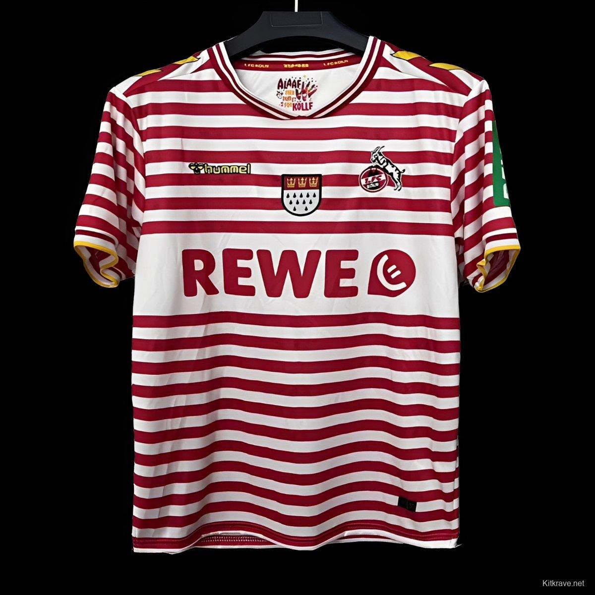 25/26 Koln Carnival White/Red Special Jersey
