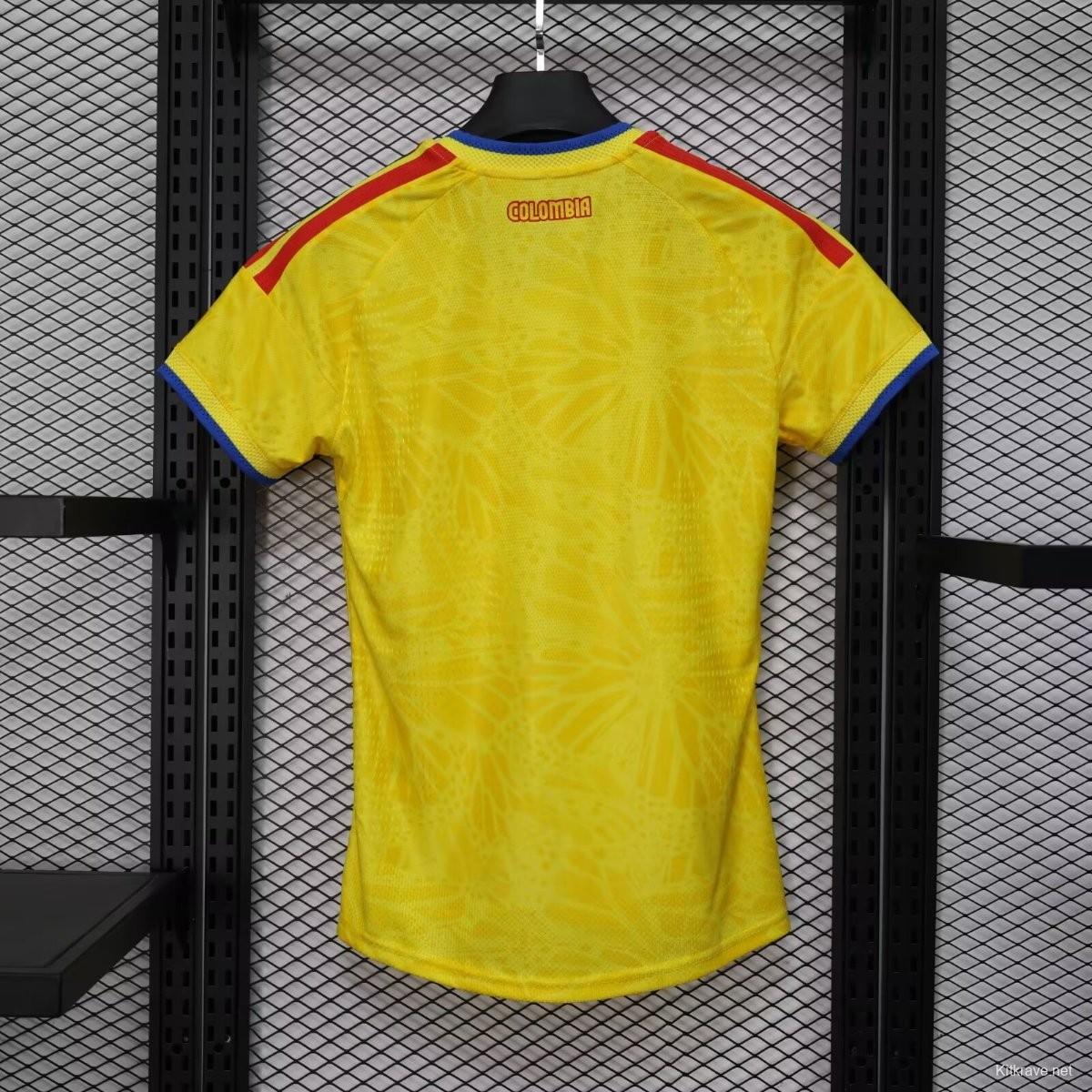 Player Version 2026 Colombia Home Women Jersey