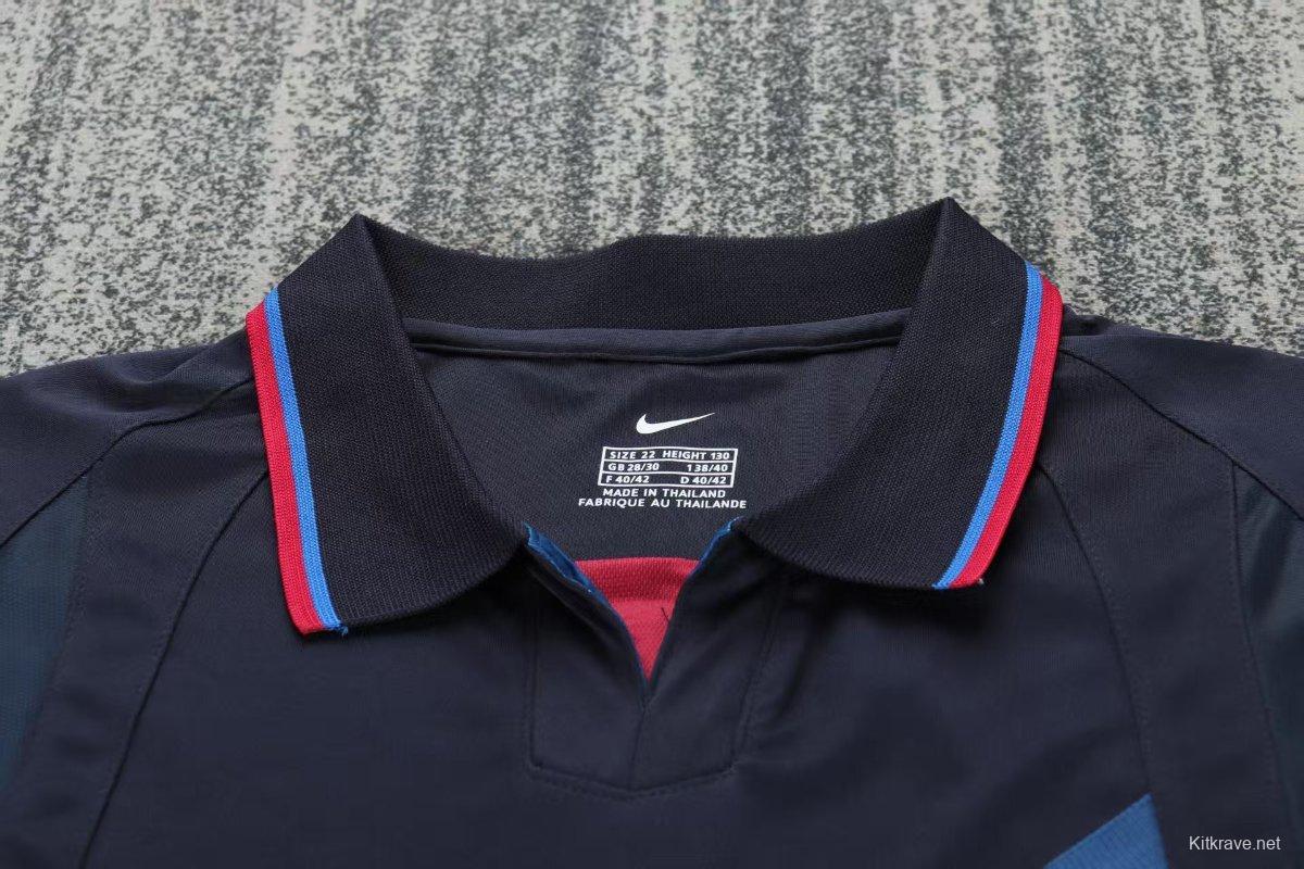 Retro Kids 02/03 Barcelona Third Jersey