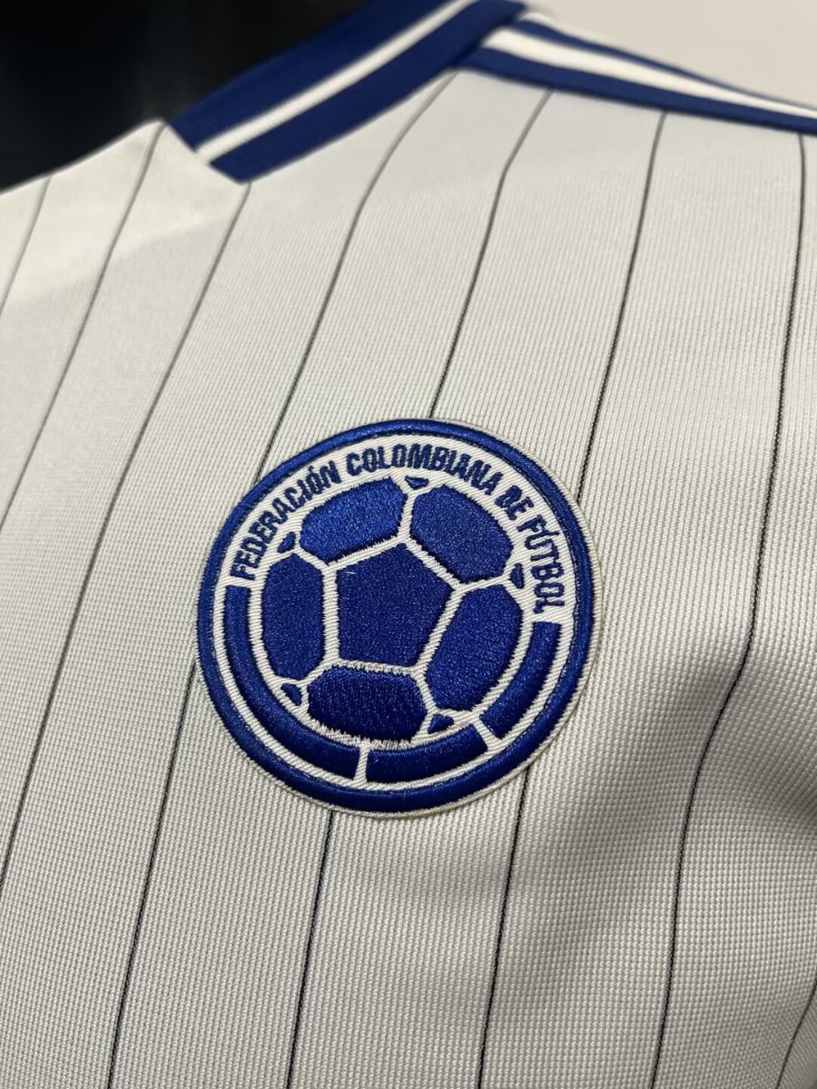 2026 Colombia Adidas Terrace Icons White Jersey