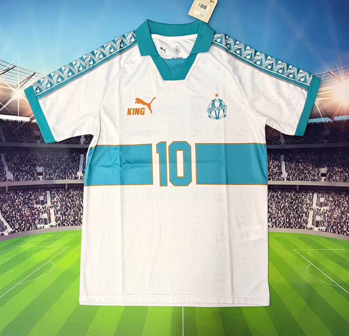 25/26 Puma King Marseille White Special Jersey