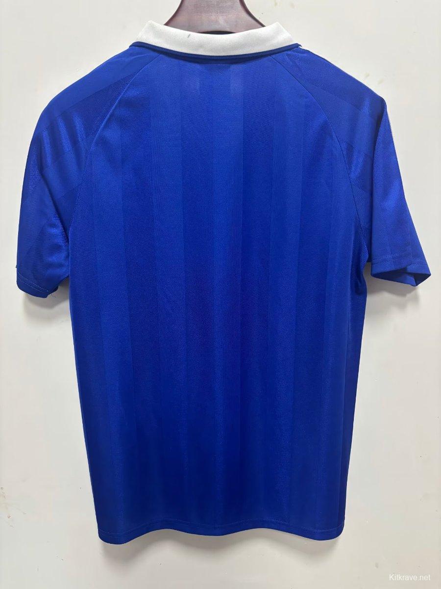 2026 Adidas Original Classic Three Stripes Blue Jersey