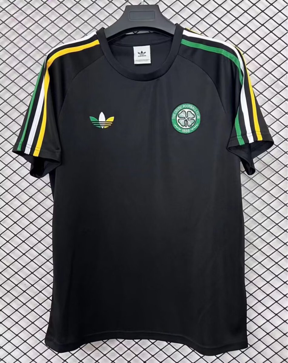 26/26 Adidas Celtic Origins Black T-Shirt