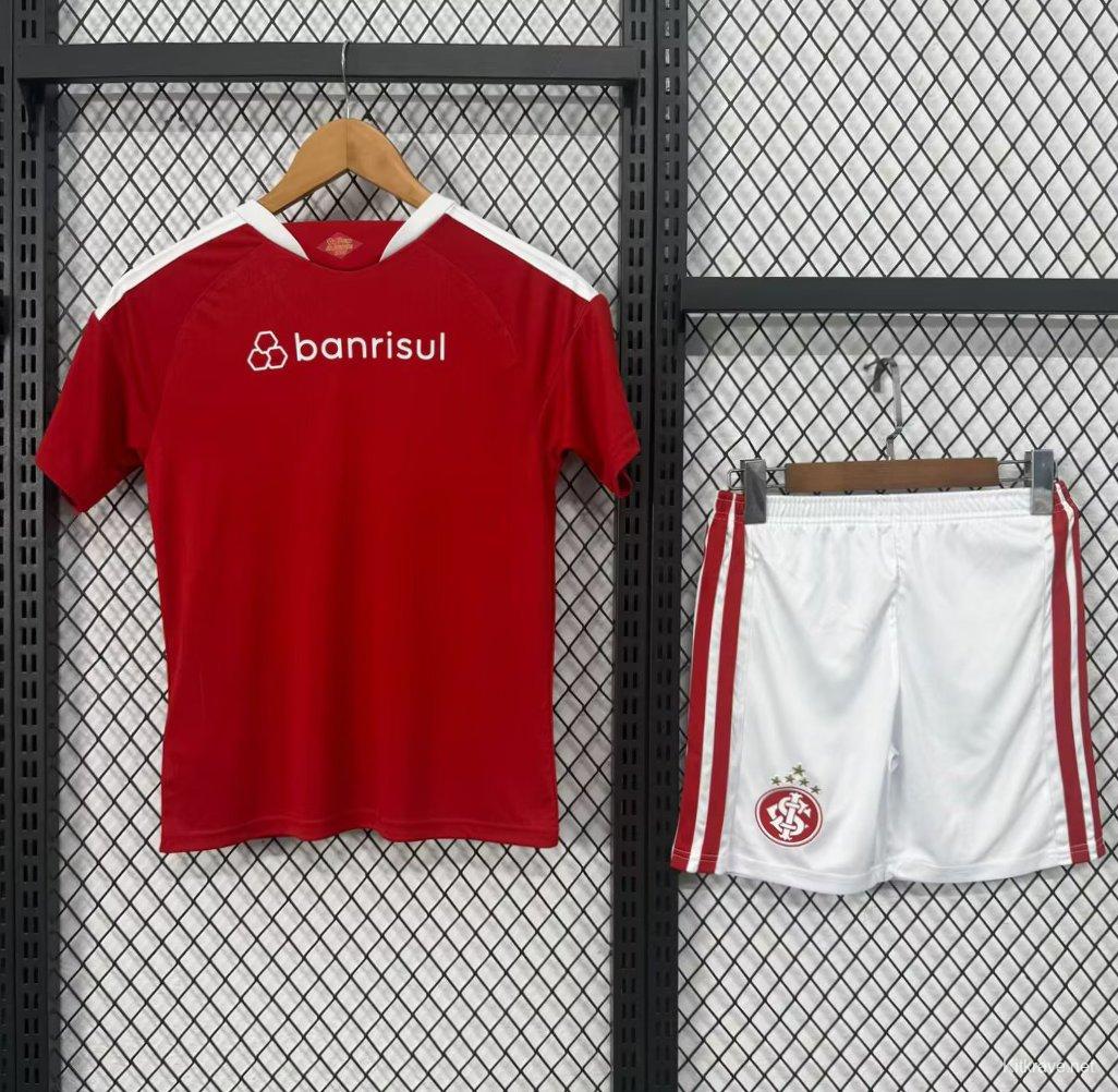 25/26 Kids SC Internacional Home Jersey