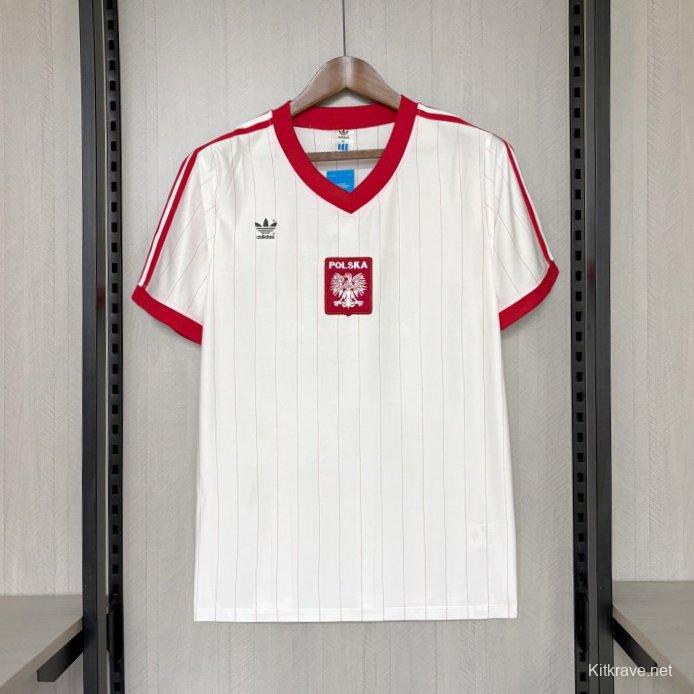 1982 Retro Poland Home Jersey