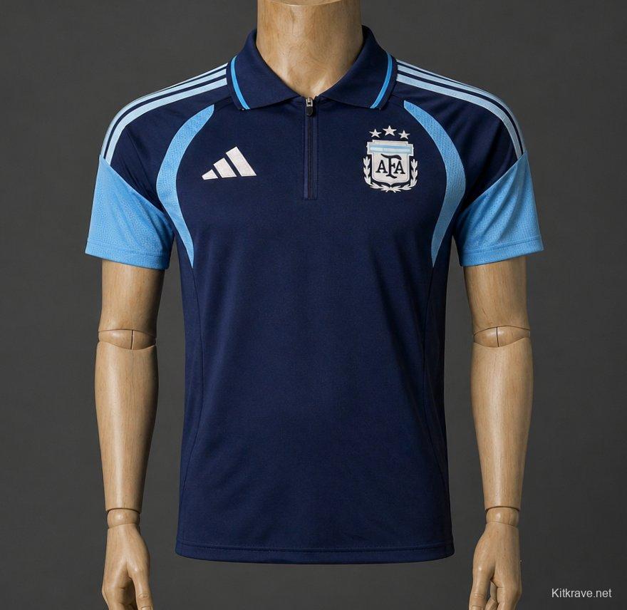 2026 Argentina Navy POLO Jersey