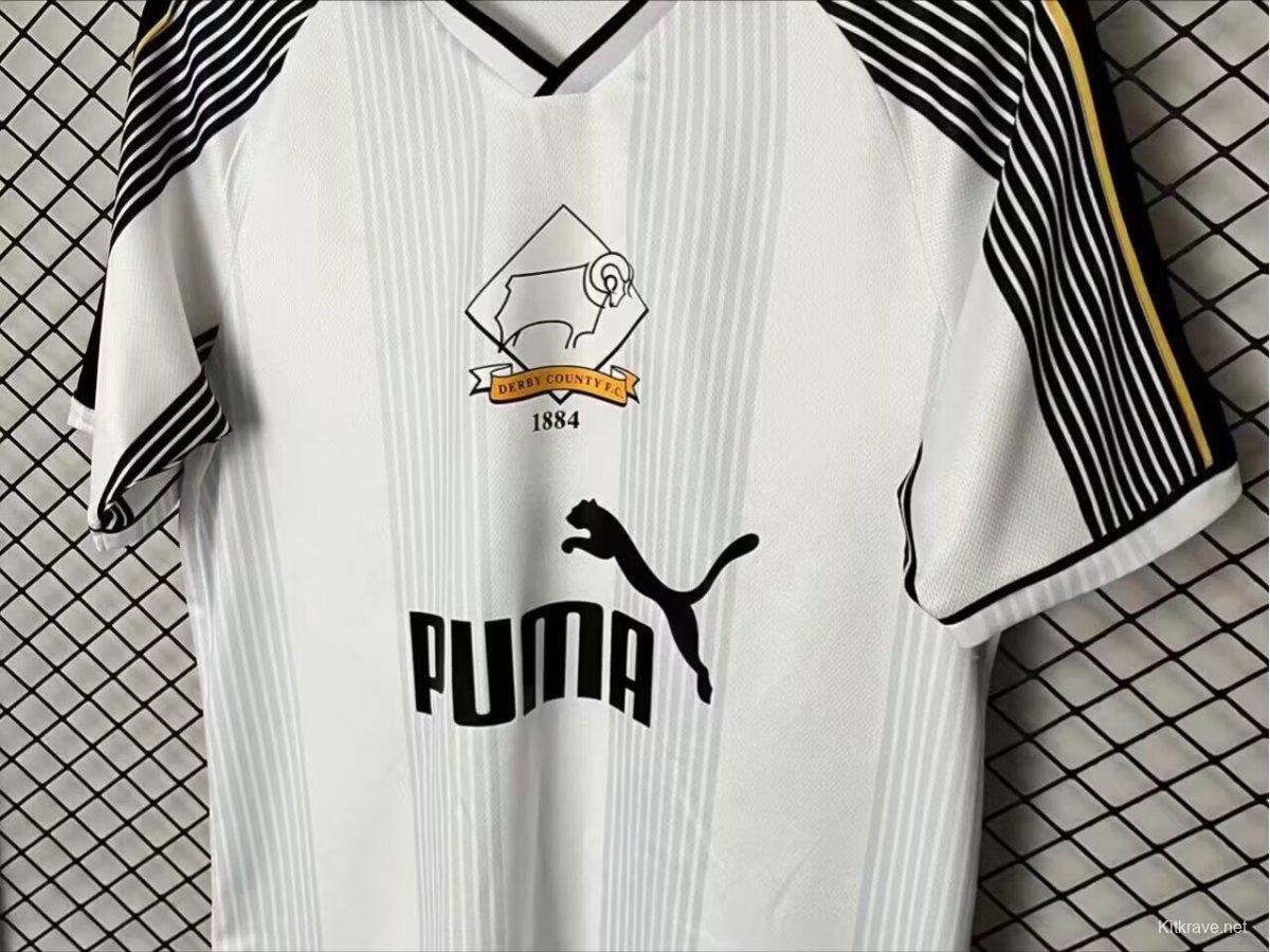 Retro 95/96 Derby County Home Jersey