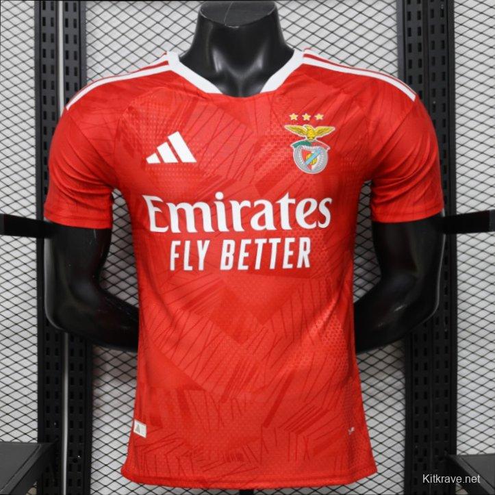 Player Version 26/27 SL Benfica Home Red Jersey