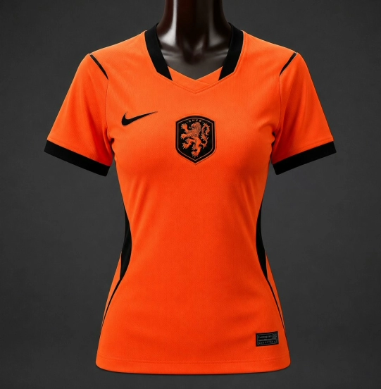 2026 Netherlands Home Women Jersey