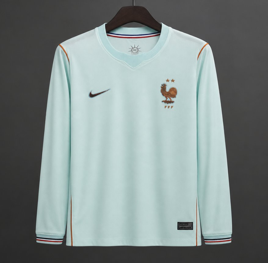 2026 France Away Long Sleeve Jersey