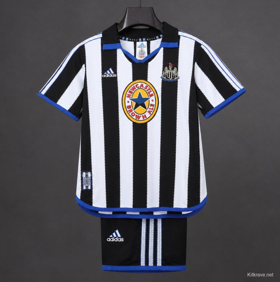 Retro Kids 99/00 Newcastle United Home Jersey