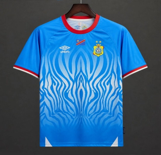 2026 DR Congo Sky Blue  Home Jersey