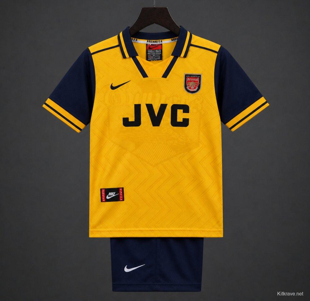Retro Kids 96/97 Arsenal Away Jersey