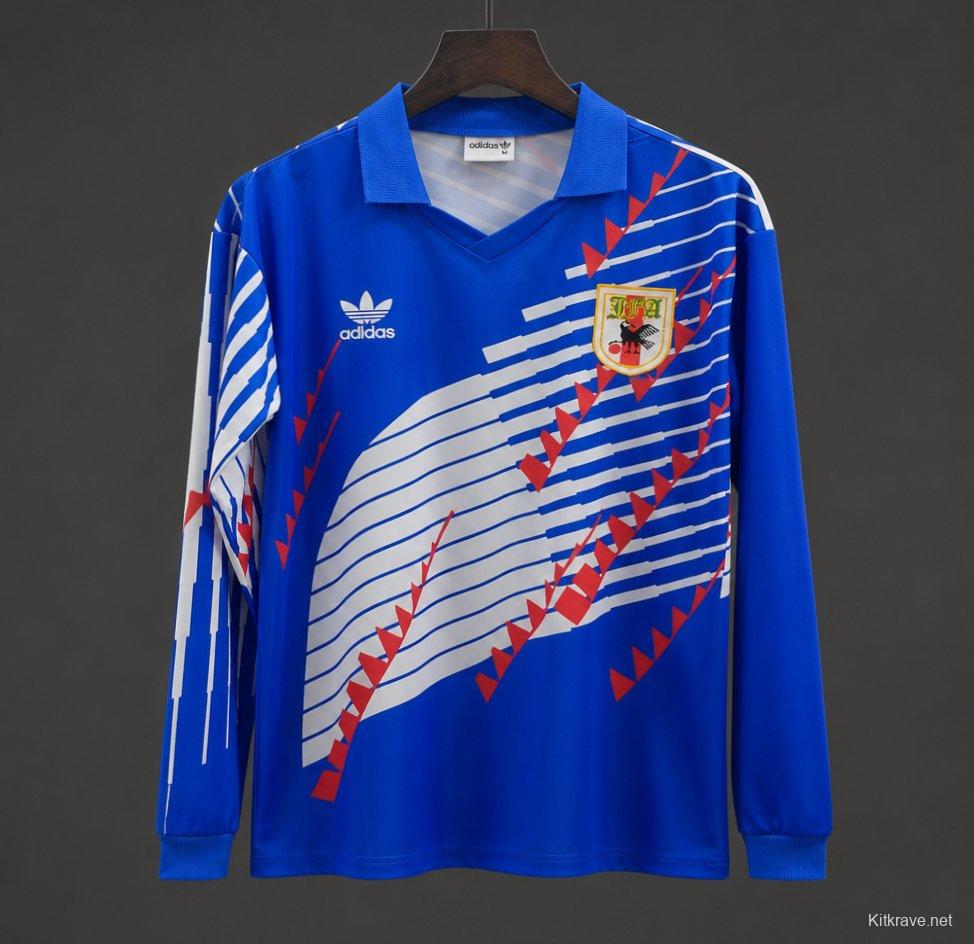 Retro 1994 Japan Home Long Sleeve Jersey