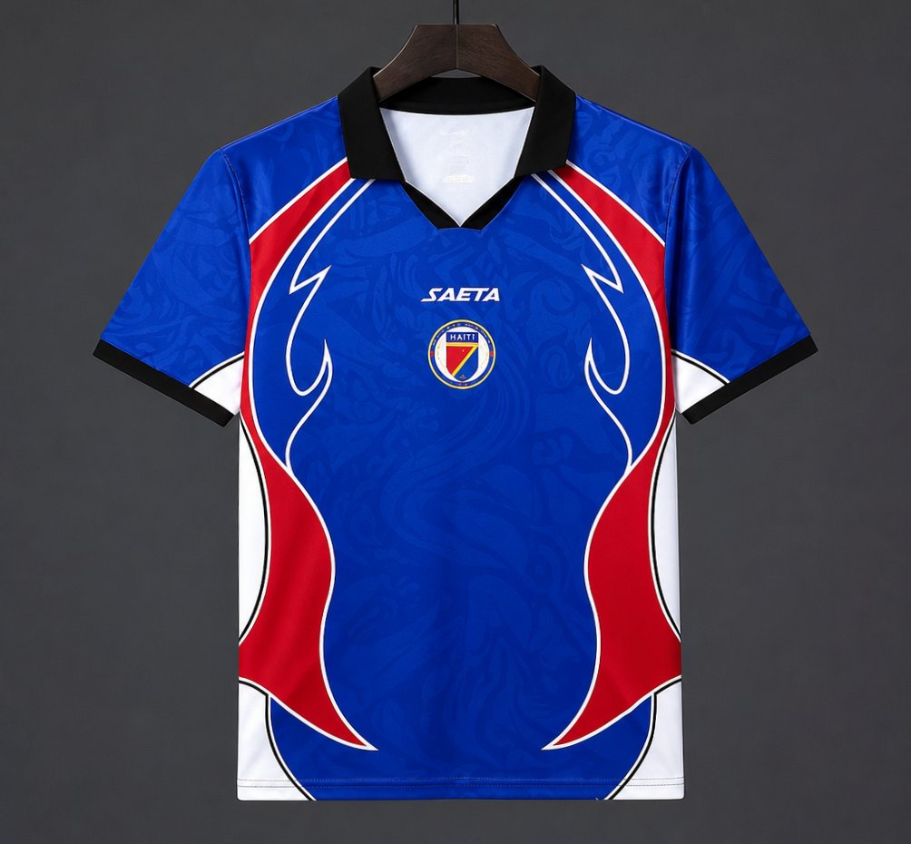 2026 Saeta Haiti Red Blue Special Jersey